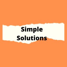 Stop solution hunting